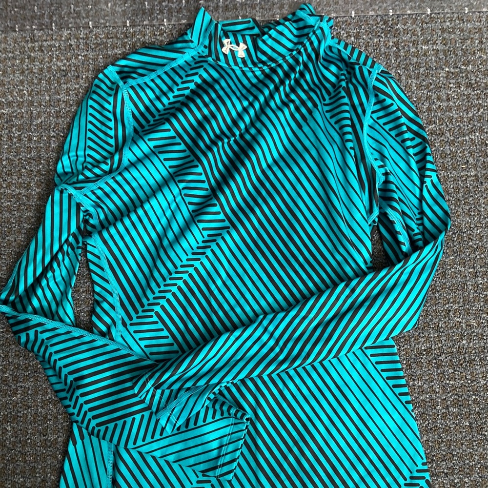 Cold gear high neck long sleeve shirt